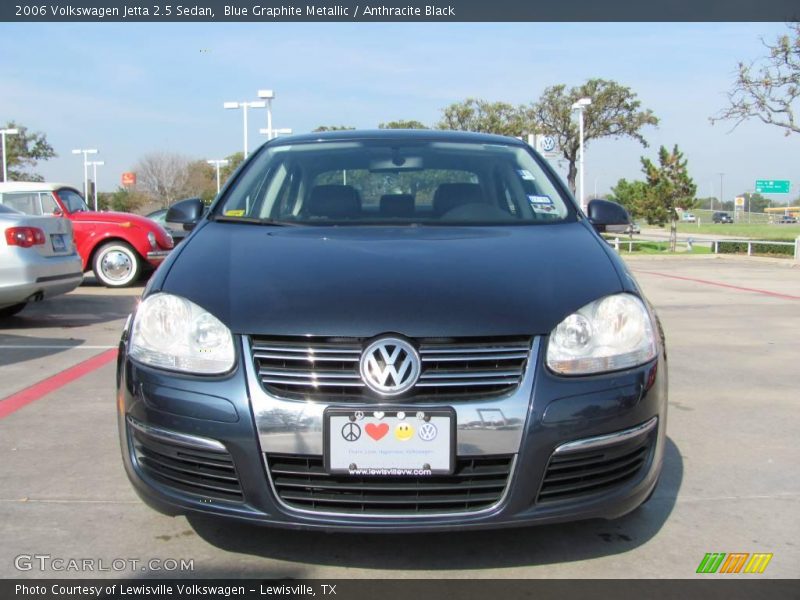 Blue Graphite Metallic / Anthracite Black 2006 Volkswagen Jetta 2.5 Sedan