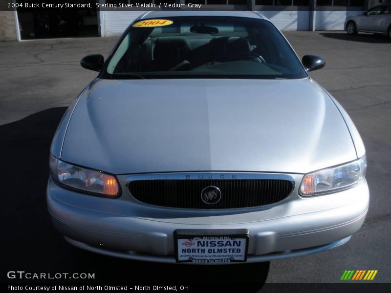 Sterling Silver Metallic / Medium Gray 2004 Buick Century Standard