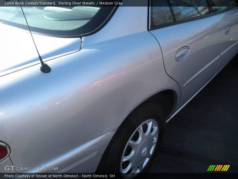Sterling Silver Metallic / Medium Gray 2004 Buick Century Standard
