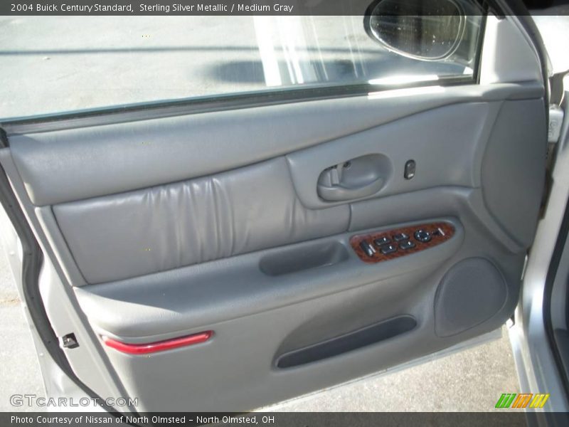 Sterling Silver Metallic / Medium Gray 2004 Buick Century Standard