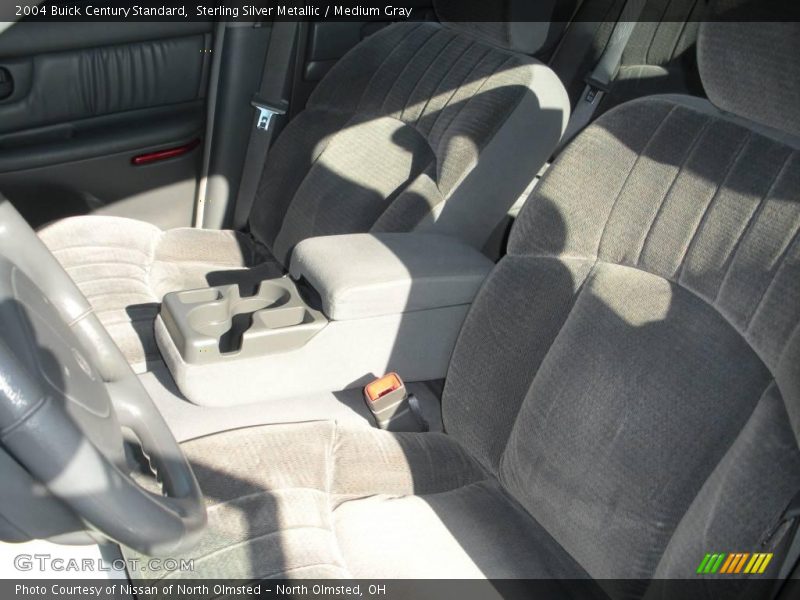 Sterling Silver Metallic / Medium Gray 2004 Buick Century Standard