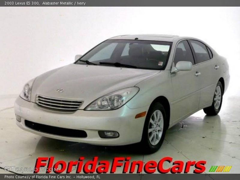 Alabaster Metallic / Ivory 2003 Lexus ES 300