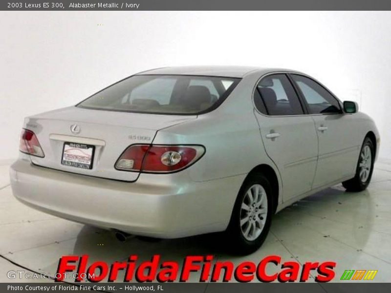 Alabaster Metallic / Ivory 2003 Lexus ES 300