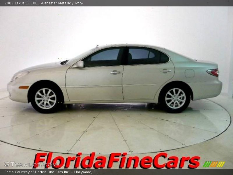Alabaster Metallic / Ivory 2003 Lexus ES 300