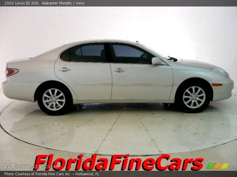 Alabaster Metallic / Ivory 2003 Lexus ES 300