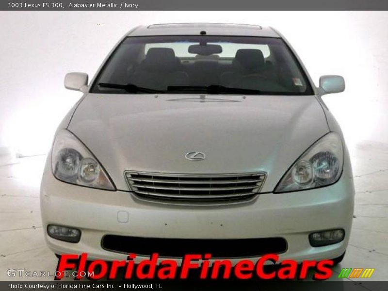 Alabaster Metallic / Ivory 2003 Lexus ES 300