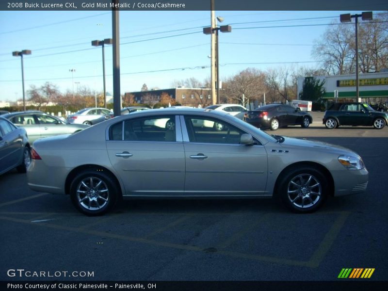 Gold Mist Metallic / Cocoa/Cashmere 2008 Buick Lucerne CXL