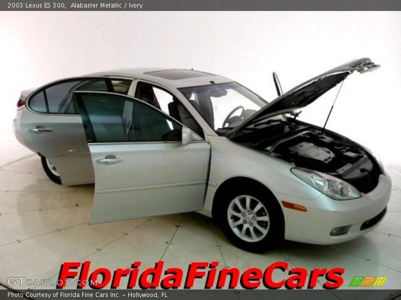 Alabaster Metallic / Ivory 2003 Lexus ES 300