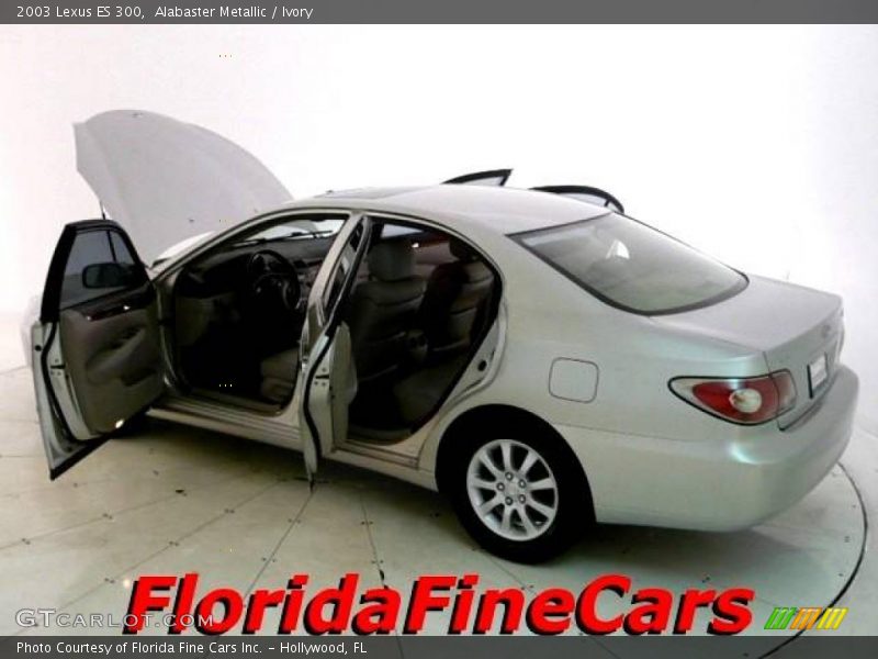 Alabaster Metallic / Ivory 2003 Lexus ES 300