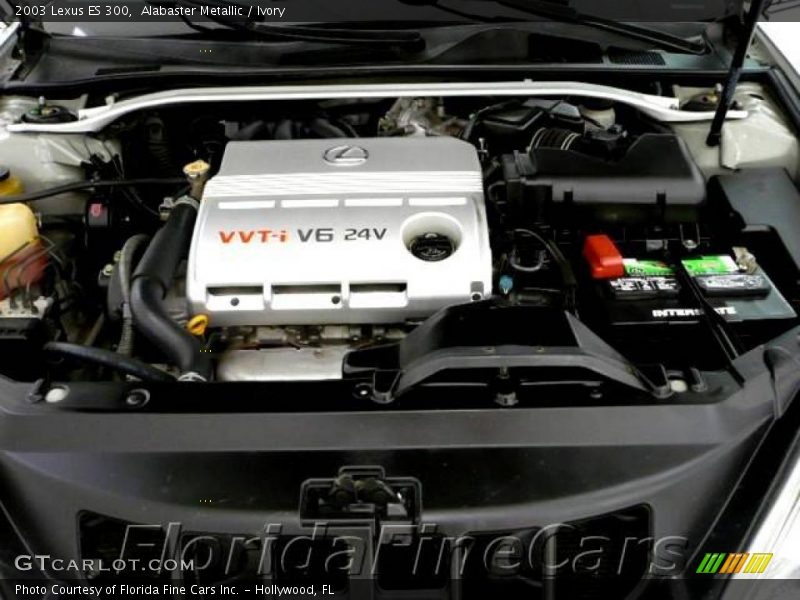 Alabaster Metallic / Ivory 2003 Lexus ES 300