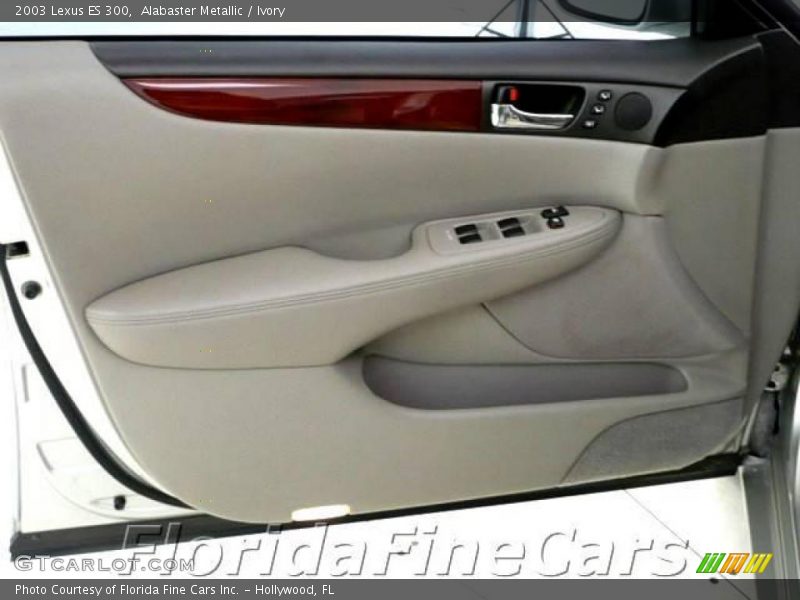 Alabaster Metallic / Ivory 2003 Lexus ES 300