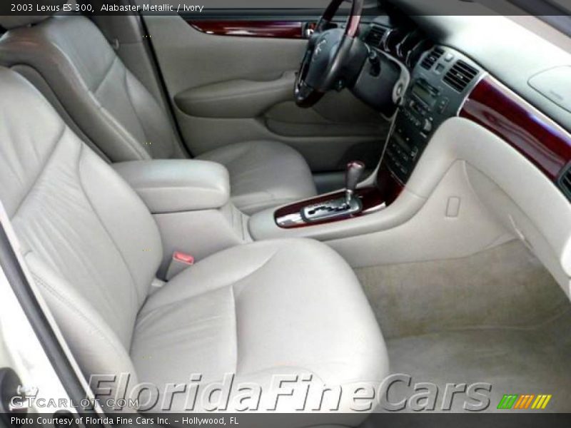Alabaster Metallic / Ivory 2003 Lexus ES 300