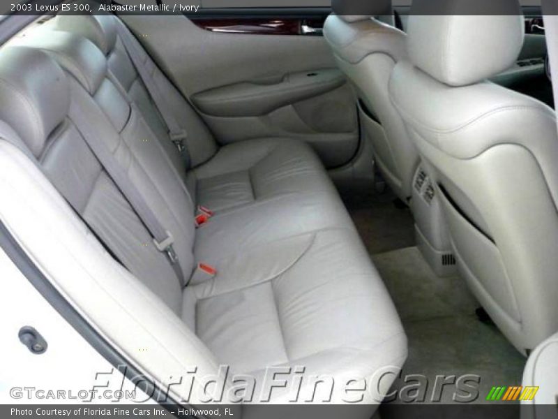 Alabaster Metallic / Ivory 2003 Lexus ES 300