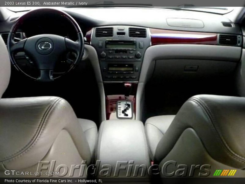 Alabaster Metallic / Ivory 2003 Lexus ES 300