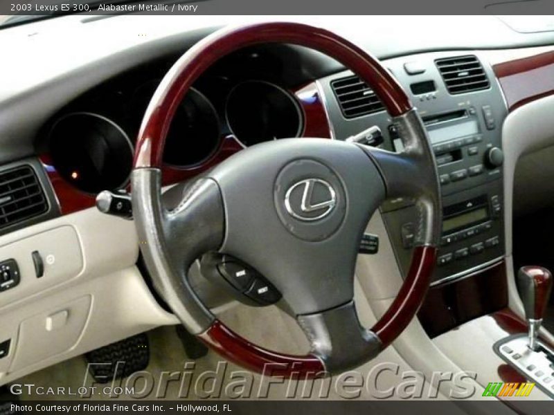 Alabaster Metallic / Ivory 2003 Lexus ES 300