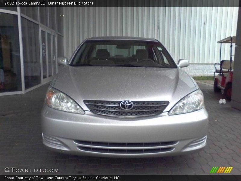 Lunar Mist Metallic / Stone 2002 Toyota Camry LE