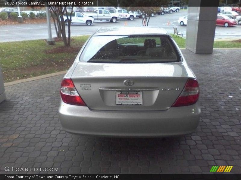 Lunar Mist Metallic / Stone 2002 Toyota Camry LE