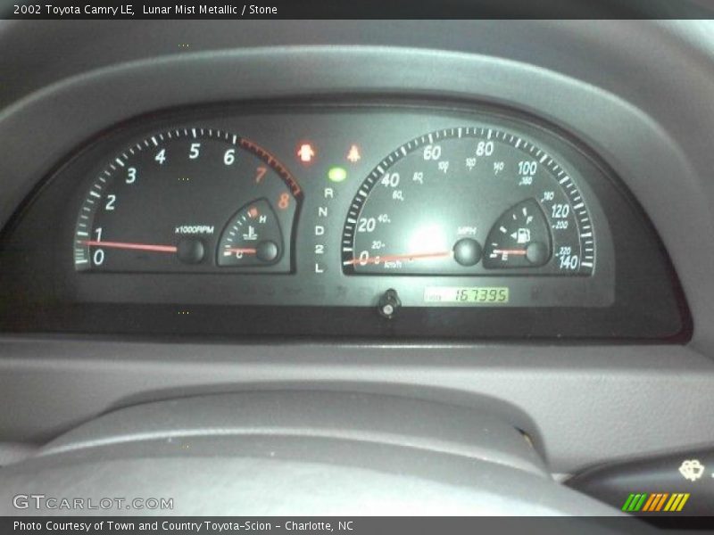 Lunar Mist Metallic / Stone 2002 Toyota Camry LE
