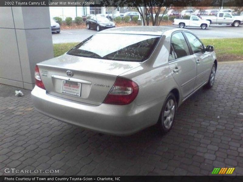 Lunar Mist Metallic / Stone 2002 Toyota Camry LE