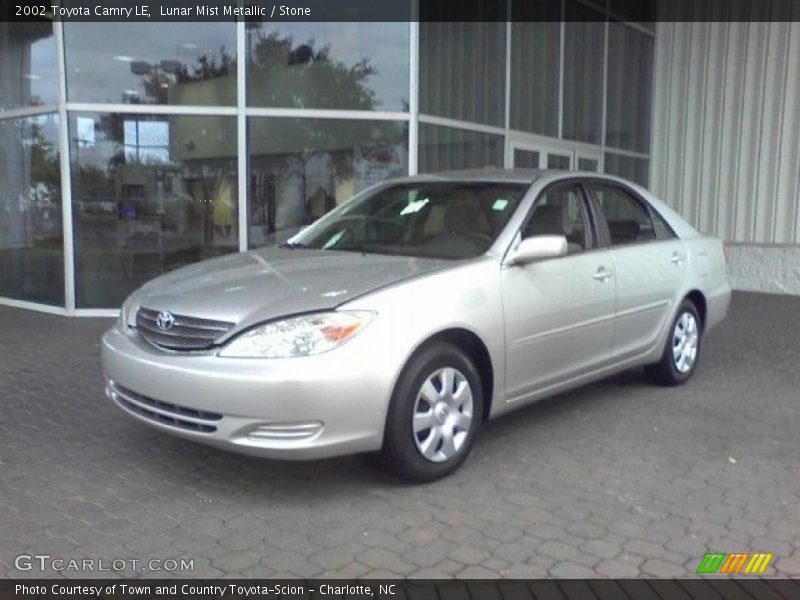 Lunar Mist Metallic / Stone 2002 Toyota Camry LE