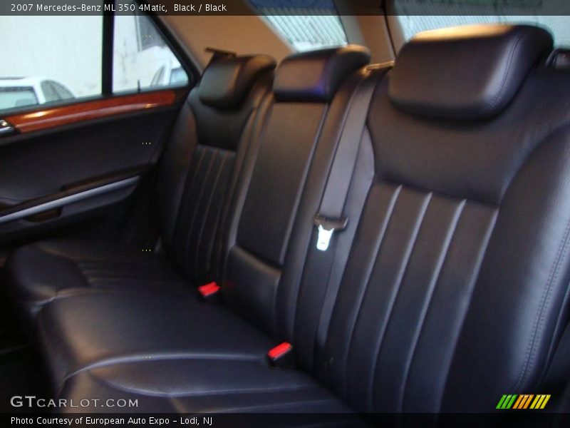 Black / Black 2007 Mercedes-Benz ML 350 4Matic