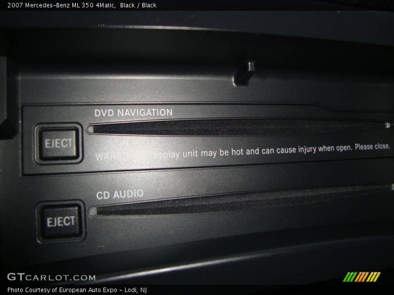 Black / Black 2007 Mercedes-Benz ML 350 4Matic