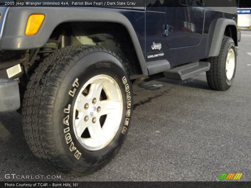 Patriot Blue Pearl / Dark Slate Gray 2005 Jeep Wrangler Unlimited 4x4