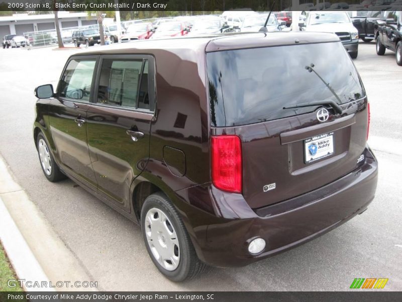Black Berry Crush Metallic / Dark Gray 2009 Scion xB