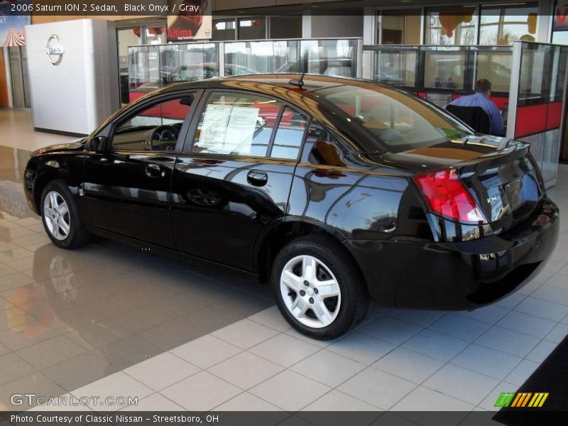 Black Onyx / Gray 2006 Saturn ION 2 Sedan