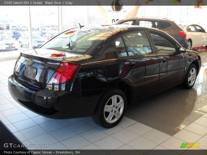 Black Onyx / Gray 2006 Saturn ION 2 Sedan