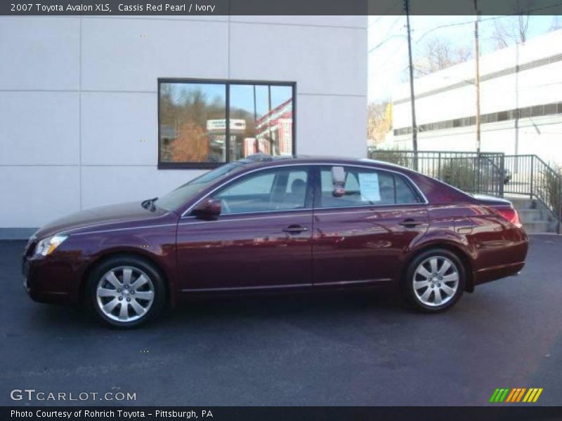 Cassis Red Pearl / Ivory 2007 Toyota Avalon XLS
