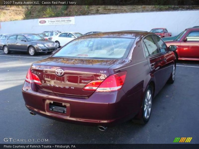Cassis Red Pearl / Ivory 2007 Toyota Avalon XLS
