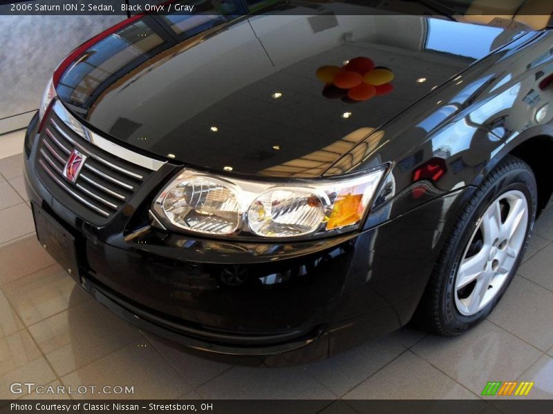 Black Onyx / Gray 2006 Saturn ION 2 Sedan