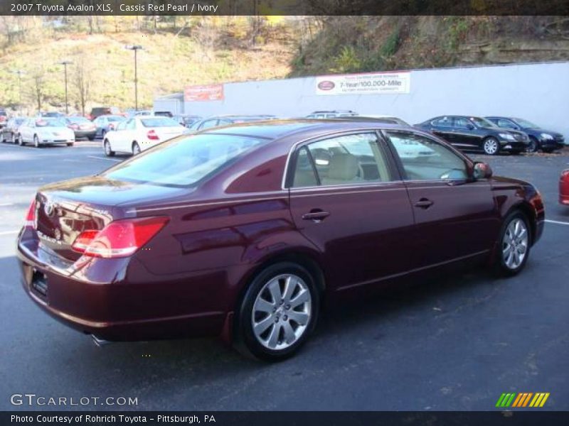 Cassis Red Pearl / Ivory 2007 Toyota Avalon XLS