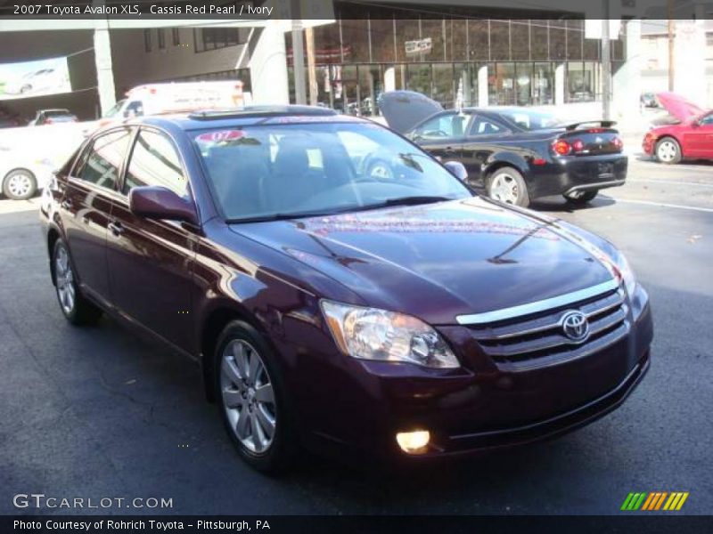 Cassis Red Pearl / Ivory 2007 Toyota Avalon XLS