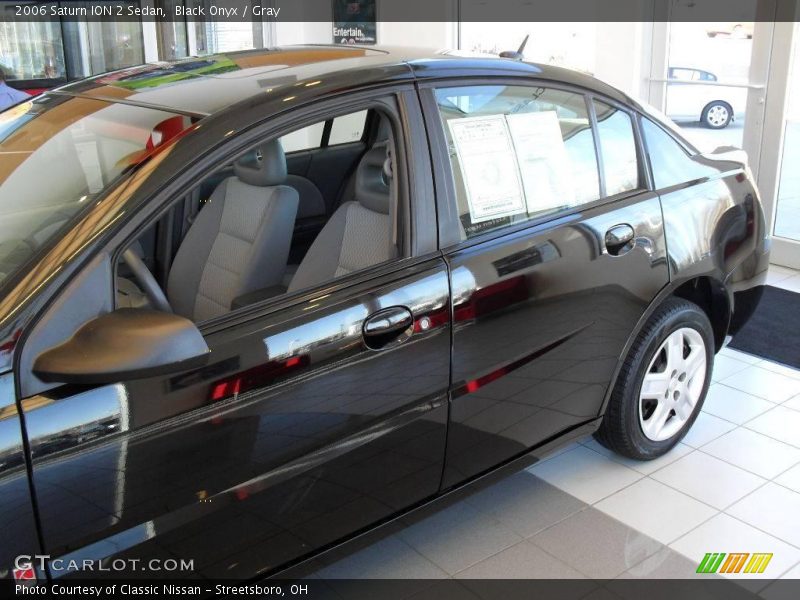 Black Onyx / Gray 2006 Saturn ION 2 Sedan
