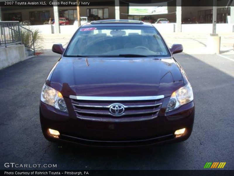 Cassis Red Pearl / Ivory 2007 Toyota Avalon XLS