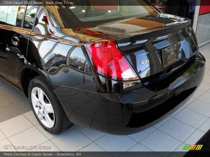 Black Onyx / Gray 2006 Saturn ION 2 Sedan