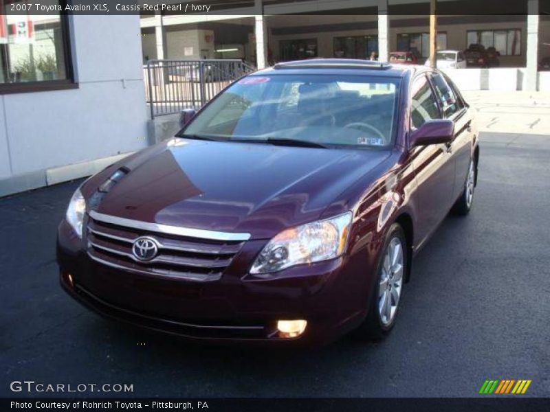 Cassis Red Pearl / Ivory 2007 Toyota Avalon XLS