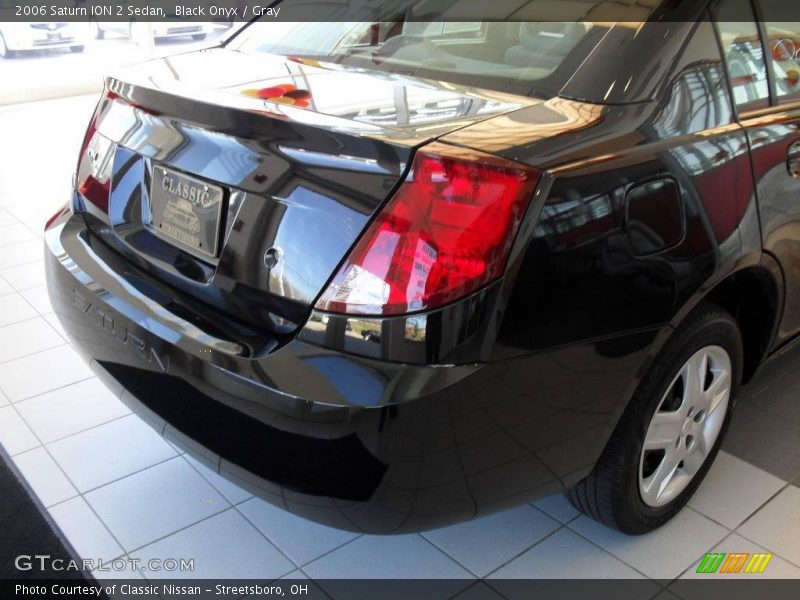 Black Onyx / Gray 2006 Saturn ION 2 Sedan