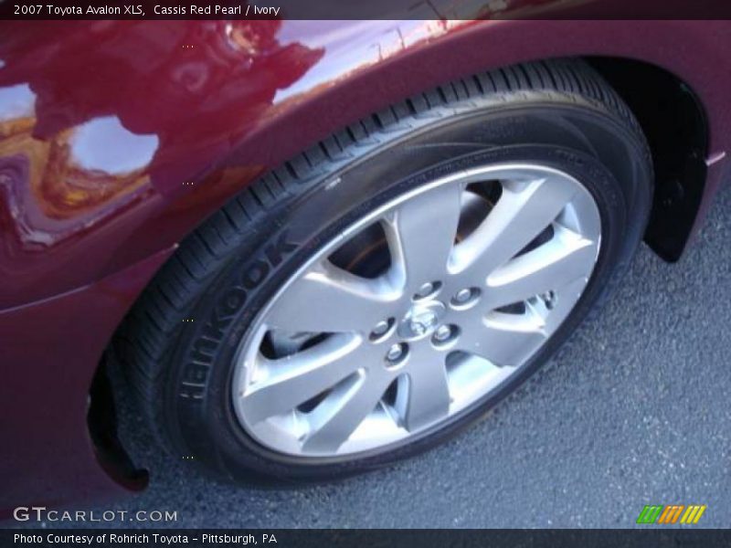 Cassis Red Pearl / Ivory 2007 Toyota Avalon XLS