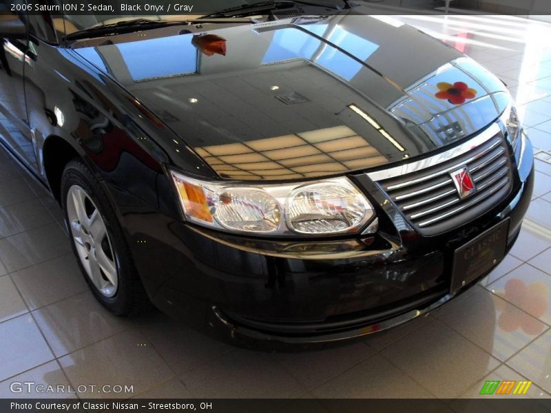 Black Onyx / Gray 2006 Saturn ION 2 Sedan