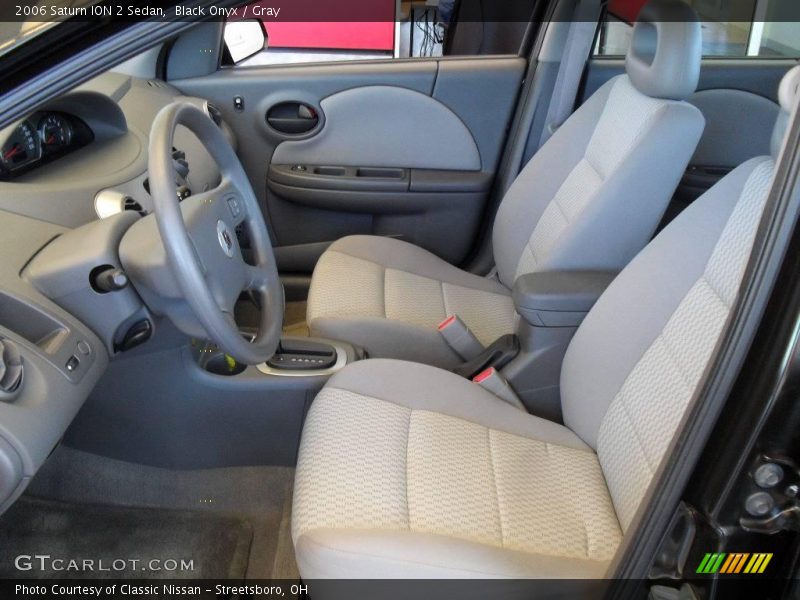 Black Onyx / Gray 2006 Saturn ION 2 Sedan