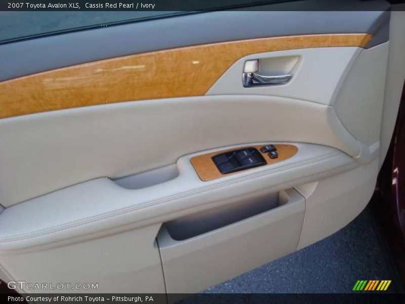 Cassis Red Pearl / Ivory 2007 Toyota Avalon XLS