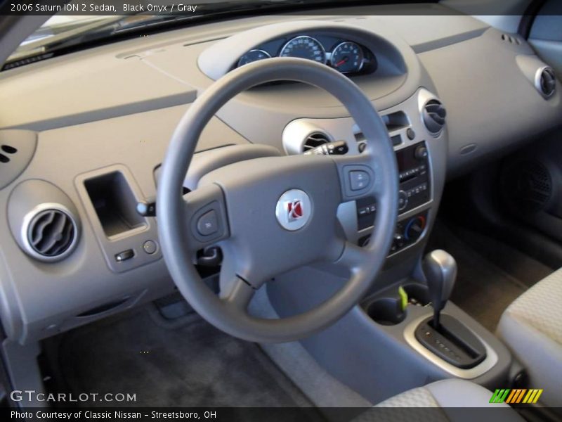 Black Onyx / Gray 2006 Saturn ION 2 Sedan