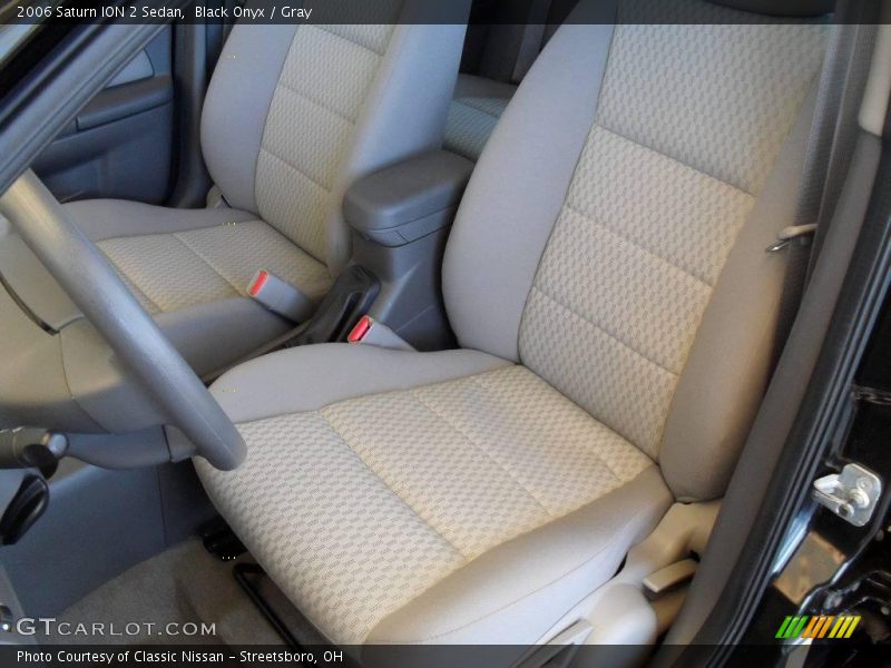 Black Onyx / Gray 2006 Saturn ION 2 Sedan
