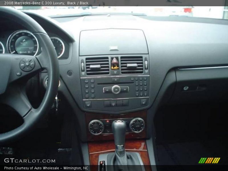 Black / Black 2008 Mercedes-Benz C 300 Luxury