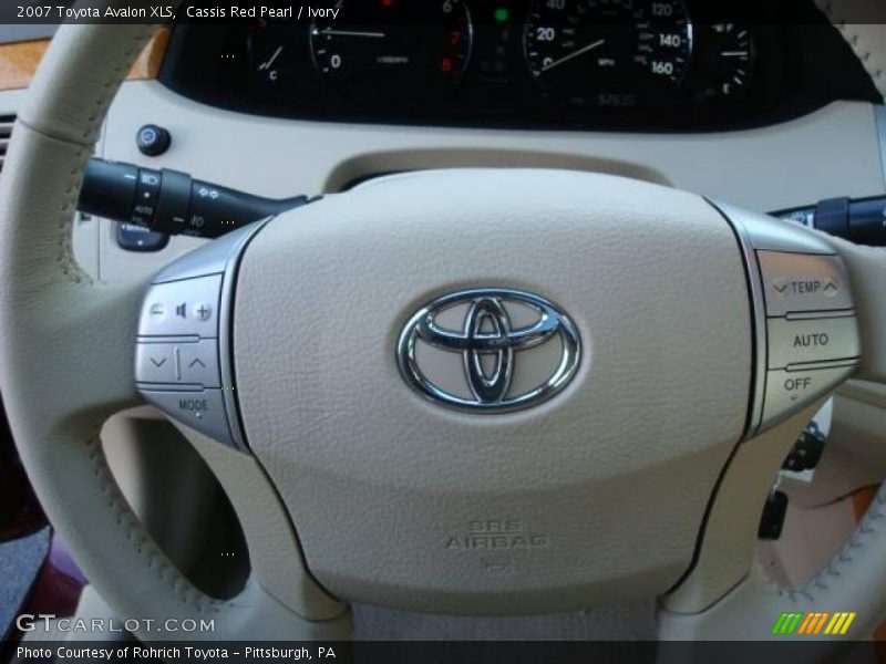 Cassis Red Pearl / Ivory 2007 Toyota Avalon XLS