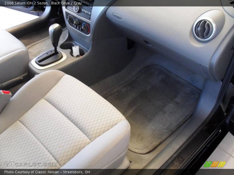 Black Onyx / Gray 2006 Saturn ION 2 Sedan