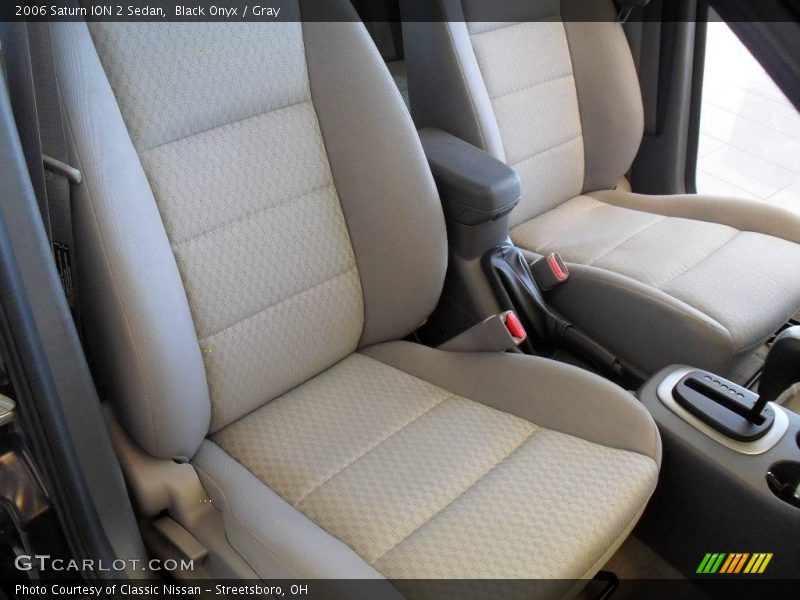 Black Onyx / Gray 2006 Saturn ION 2 Sedan